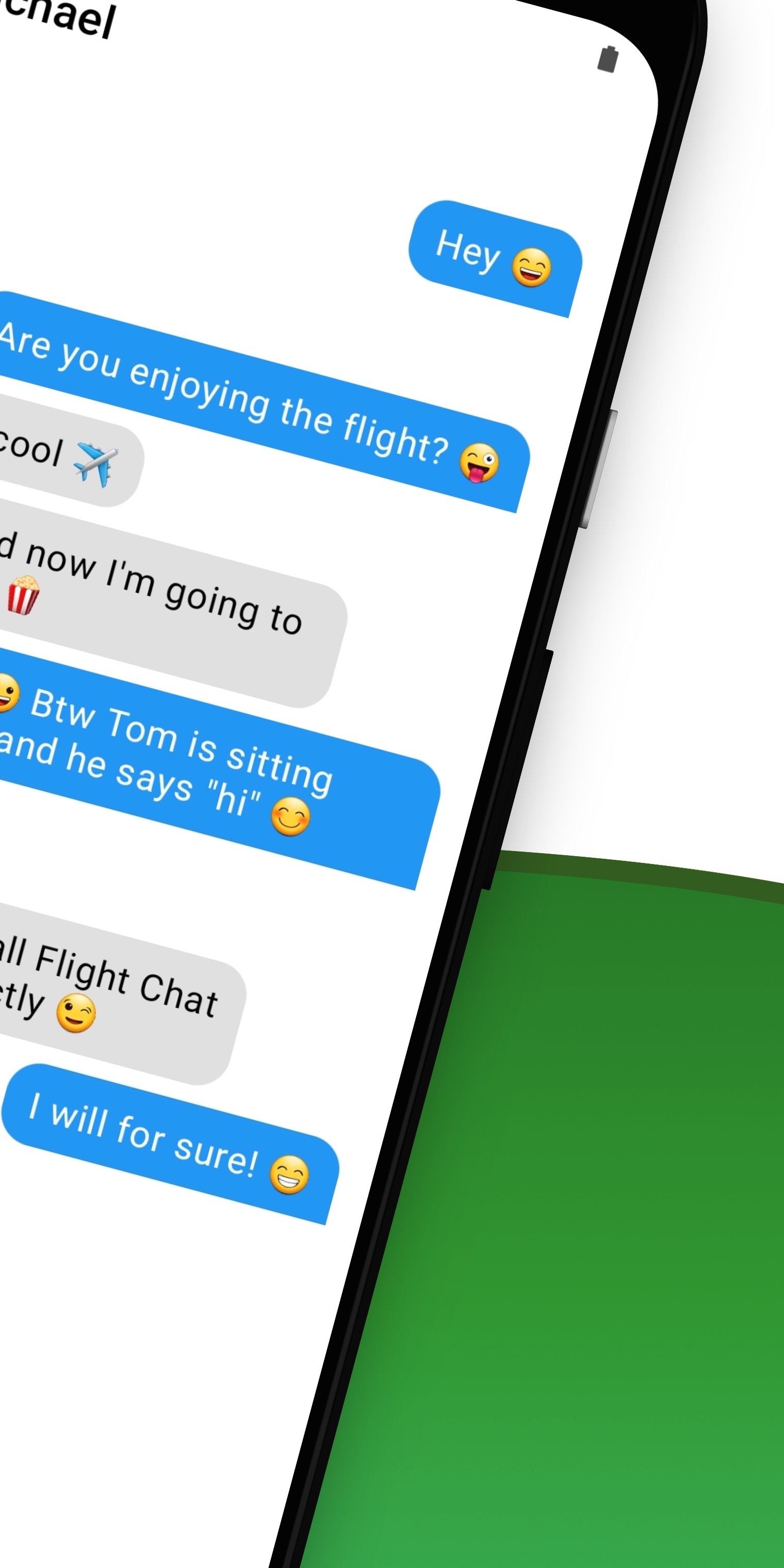 Flight Chat App Screenshot 2